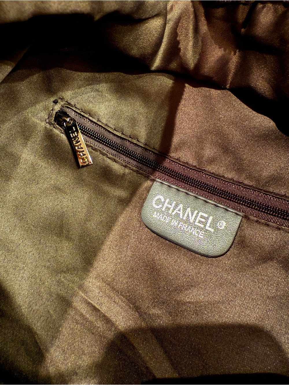 Canvas Backpack with Black Leather Trim - Picture 7 of 8